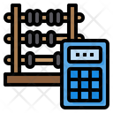 Abacus Calculator Maths Icon