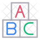 Abc Block Education Icon
