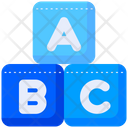 Alphabet Abc Block Abc Icon