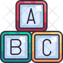 Abc Block Alphabet Abc Icon