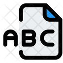 Abc File Icon