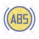 Abs Anti Lock Braking System Antilock Icon