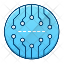 Abstract Board Cpu Icon