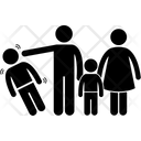 Abuse child  Icon