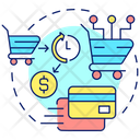 Accelerated online buying Icon
