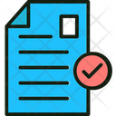 Accepted File Approved Document Approved File Icon