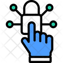 Access Controlv Access Control Finger Lock Icon