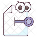 Access File Icon - Free Download Crime & Security Icons | IconScout