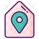 Accommodation Home Location House Location Icon