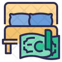 Accommodation Expense Hotel Bed Icon