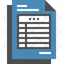 Account Data Document Icon