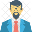Accountant Banker Businessman Icon