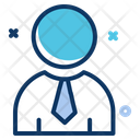 Accountant Manager Businessman Icon