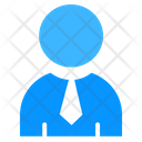 Accountant Manager Businessman Icon