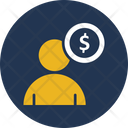 Accountant Businessman Employee Cost Icon