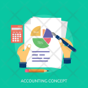 Accounting Concept Creative Icon