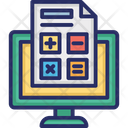 Accounting Auditing Business Analysis Icon