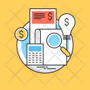 Accounting Calculator Bookkeeping Icon
