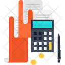 Accounting Taxes Budget Icon