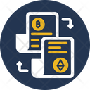 Accounting Journals Accounting Ledgers Blockchain Icon