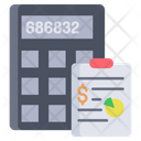 Accounts Accounting Data Calculator Icon