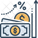 Accrual Currency Wage Icon