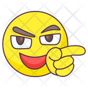 Accusing Finger Emoji  Icon