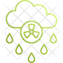 Acid Rain Nuclear Power Icon