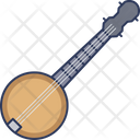 Acoustic Guitar Folk Musical Instrument Icon