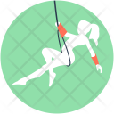 Acrobatic Gymnast Aerial Icon