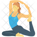 Acrobatic Exercising Workout Icon