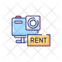 Action camera rental  Icon
