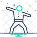 Active Exercise Energetic Icon