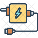 Adaptor Current Power Supply Icon