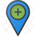 Add Pin Geolocation Icon