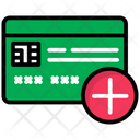 Add Card Credit Card Debit Card Icon