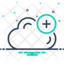 Cloud Add Computing Icon
