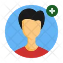 Add profile Icon - Download in Flat Style