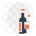Addiction Alcohol Bottle Icon