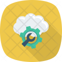 Admin Cloud Gears Icon