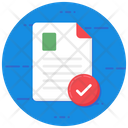 Complete Approved Verified Icon