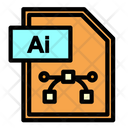 Adobe Illustrator Ai File Adobe Icon