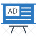 Ads Presentation Board Icon