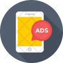 Ads Mobile Marketing Icon