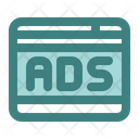 Ads Banner Advertisement Board Advertising Hoarding Icon