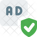 Ads Check Shield Icon