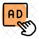 Ads Click Click Advertisement Click Advertising Icon