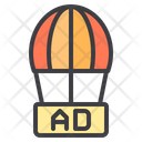 Balloon Hot Air Balloon Flying Promotion Icon