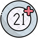 21 Adult Plus Icon