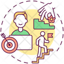 Advance Career Promotion Icon